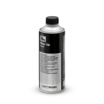 Abbildung von Errecom Stop Up Engine, Dichtmittel für die Reparatur von Ölleckagen der Kfz Motorteile, 250 ml Flasche.