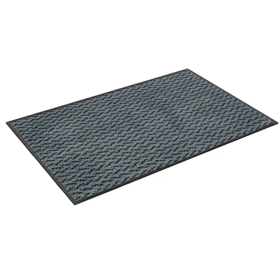Abbildung von wash+dry by Kleen Tex Fußmatte &quot;Duo Denim&quot;, rechteckig, Schmutzfangmatte, rutschhemmend, In und Outdoor geeignet, waschbar