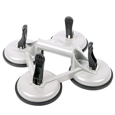 Abbildung von Pro Plus Saugheber Aluminium mit 4 Saugnäpfen bis 180 Kg Tragkraft