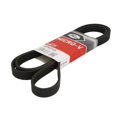 Abbildung von GATES 6PK2145 Keilrippenriemen 2145 6 Polyester, EPDM (Ethylen Propylen Dien Kautschuk) RoadMax Value Line MERCEDES BENZ: W124 Limousine