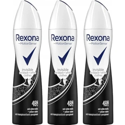 Abbildung von 3 x REXONA Women Deospray &quot;Invisible on black + white clothes&quot; 150ml