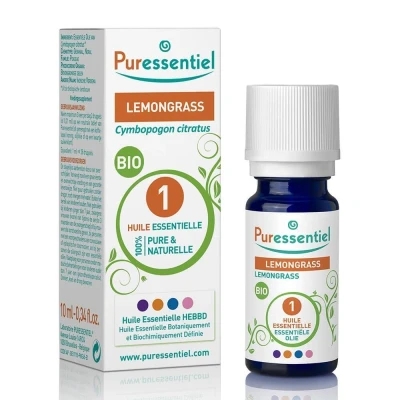 Abbildung von Puressentiel Ätherische Öle Zitronengras Bio 10ml