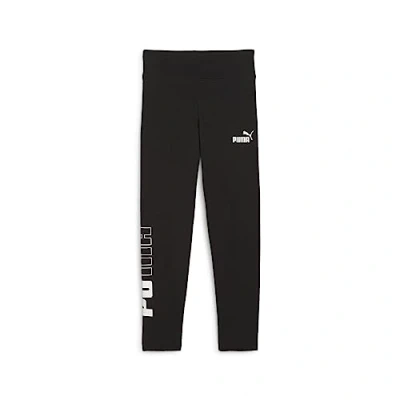 Abbildung von Puma Power Colorblock Tights für Kinder, Größe: 176, Black