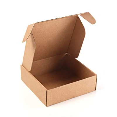 Abbildung von Only Boxes Karton aus Wellpappe, für den Versand oder die Aufbewahrung, Innenmaße in cm (L x B H): 13 15 4 cm, 20 Stück