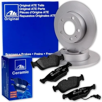 Abbildung von ATE Bremsscheiben 300mm + CERAMIC Beläge hinten für A6 C7 4G A7