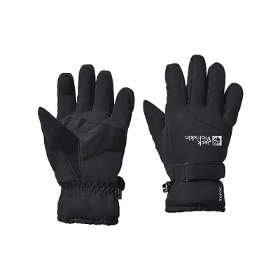 Abbildung von Jack Wolfskin 2L Winter K Fingerhandschuh für Kinder, Größe: 116, Black