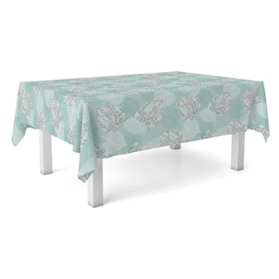 Abbildung von Martina Home Wachstuchtischdecke, SIL, Wassergrün, 180 x 140 cm
