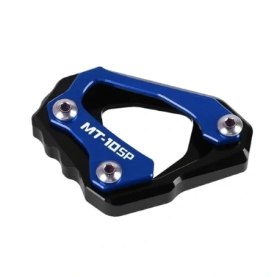 Abbildung von Seitenständer Vergrößern Platte Für Yam&amp;aha MT 10 MT10 2016 2021 2022 10SP 2023 Motorrad Seite Stehen Enlarger Kickstand Pad MT10SP