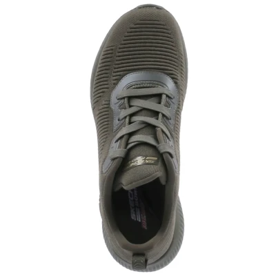 Abbildung von Skechers BOBS Sport Womens Squad Tough Talk Sneakers Damen Grün, Schuhgröße:42 EU