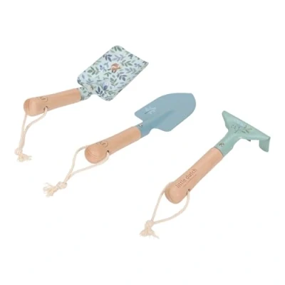Abbildung von Little Dutch 9111 Gartengeräte Set für Kinder 3 teilig Forest Friends
