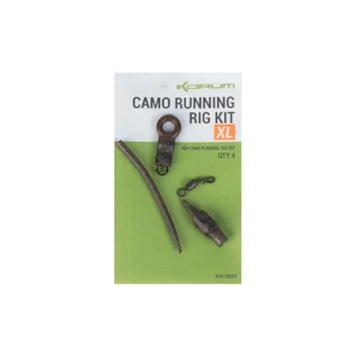 Abbildung von Korum Camo Running Rig Kit XL (4 Stück) Kleinmaterial