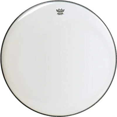 Abbildung von Remo Schlagzeugfell Ambassador weiß glatt Bassdrum 22&quot; BR 1222 00