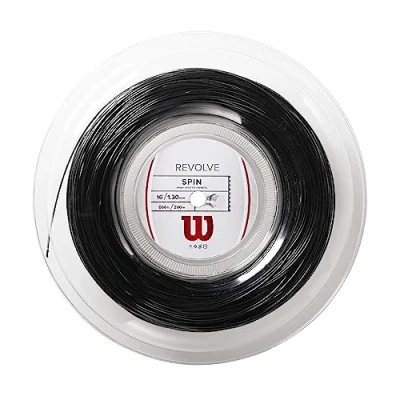Abbildung von Wilson Unisex Tennissaite Revolve, weiß, 12,2 Meter,, 1,30 mm, WRZ946500