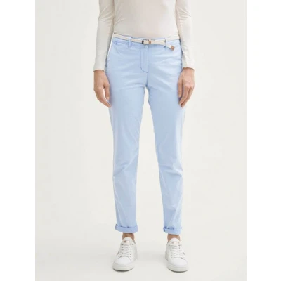 Abbildung von TOM TAILOR Damen 1045433 Chino Hose, 11270 Kentucky Blue, 42W / 32L EU
