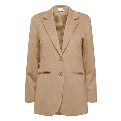 Abbildung von ICHI Ihkate SUS Oversize BL Blazer, Damen, Größe: XL, Tannin