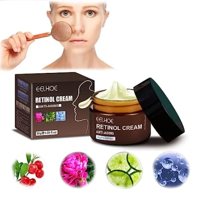 Abbildung von Retinol Anti Aging Wrinkle Removal Skin Firming Cream, Eelhoe Cream Aging, Facial for Day&amp;Night (1)