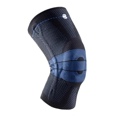 Abbildung von Bauerfeind Kniebandage GenuTrain Unisex zur Entlastung, Stabilisierung und Aktivierung nach Verletzung, Operation oder bei chronischen wie Gonarthrose (Gelenkverschleiß) Arthritis