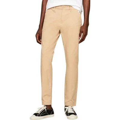 Abbildung von Tommy Jeans Herren Chinos Austin Stretch, Beige (Tawny Sand), 28W/36L