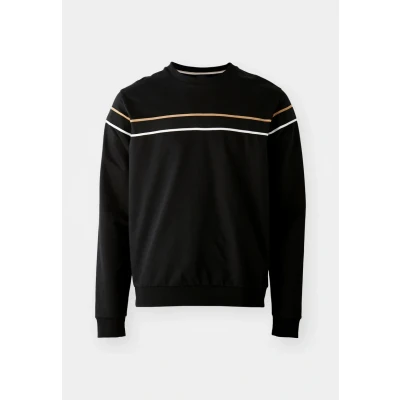 Abbildung von BOSS Iconic Nachtwäsche Shirt, Herren, Größe: Large, Black