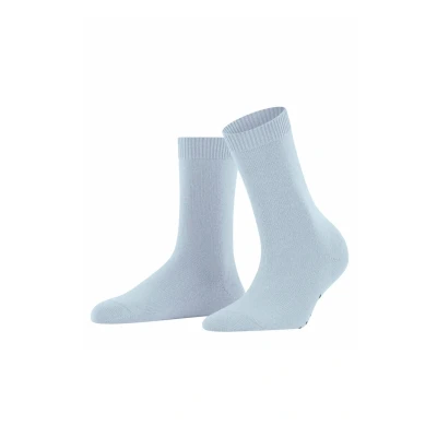 Abbildung von FALKE Damen Cosy Wool W SO Wolle Kaschmir einfarbig 1 Paar Socken, Blau (Dark Navy 6375) neu umweltfreundlich, 39 42