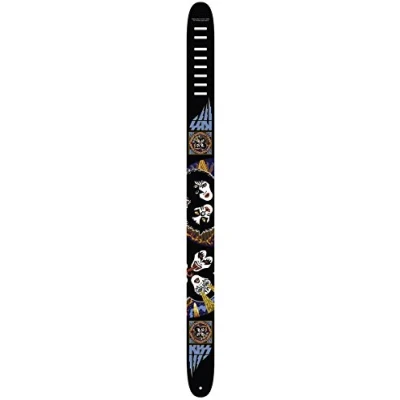 Abbildung von Perri&#039;s Leathers P25KISS 8048 KISS Leather Guitar Strap