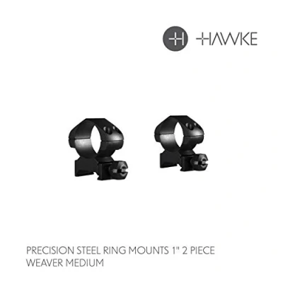 Abbildung von PRECISION STEEL RING MOUNTS with nut 23001 Weaver, 1 Inch Diameter, Medium (Nut)
