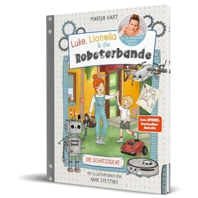 Abbildung von Luke, Lionella &amp; Die Roboterbande. Schatzsuche: von Marisa Hart