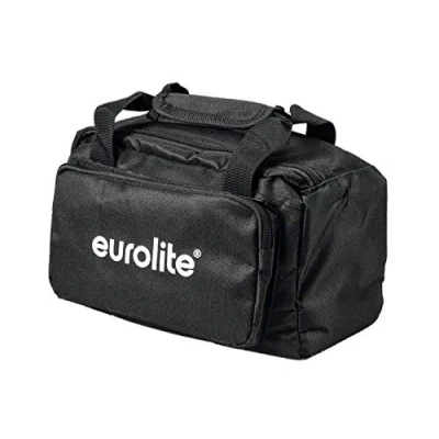 Abbildung von EUROLITE SB 14 Soft Bag Praktisches schwarzes Softbag, 4 fach unterteilt, für AKKU Flat Lights
