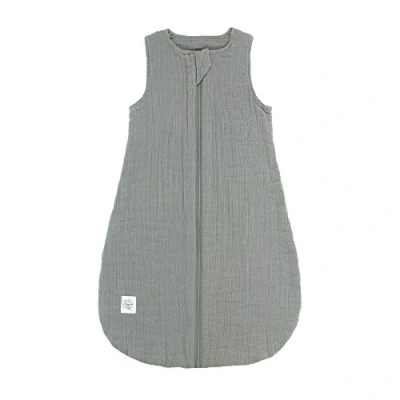 Abbildung von LÄSSIG Baby Sommerschlafsack ohne Ärmel Muslin Baumwolle GOTS zertifiziert unisex/Muslin Sleeping Bag green, Größe 86/92 13 18 Monate