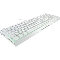 Abbildung von CHERRY XTRFY MX 3.1, Mechanische Gaming Tastatur, Deutsches Layout (QWERTZ), RGB Beleuchtung, Aluminium Gehäuse, USB A Anschluss, MX2A RED Switches, Weiß