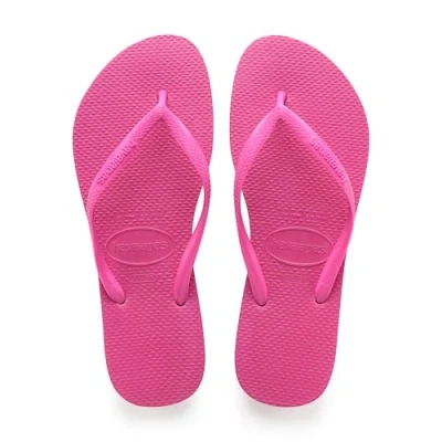 Abbildung von Havaianas Slim, Stylische, langlebige und vielseitige Badelatschen mit strukturierter Sohle für Grip Halt, Mädchen