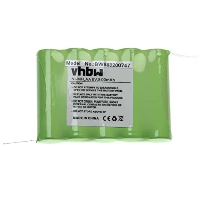 Abbildung von vhbw Akku kompatibel mit Bang &amp; Olufsen Beolink 7000 Fernbedienung Remote Control (800mAh, 6V, NiMH)