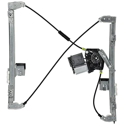 Abbildung von Valeo Fensterheber vorne links elektrisch mit Elektromotor Komfortfunktion 850452 VOLKSWAGEN: GOLF 3, Vento, 3 Variant