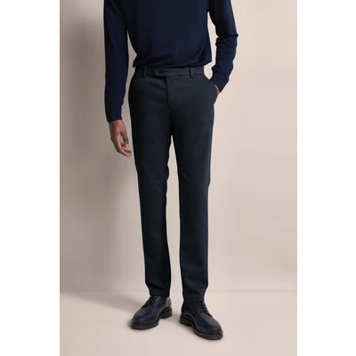 Abbildung von bugatti AUS Elastischer Chino, Herren, Größe: 33x32, Marine