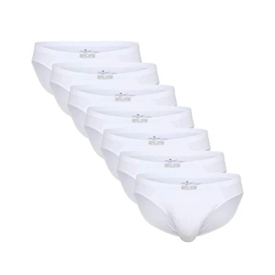 Abbildung von TOM TAILOR Slip Herren weiß uni 7er Pack (7 St)