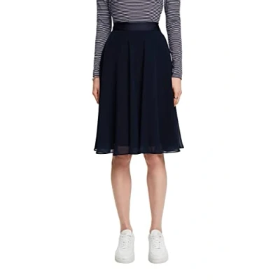 Abbildung von ESPRIT Damen 992EO1D301 Rock, 400/NAVY, 32