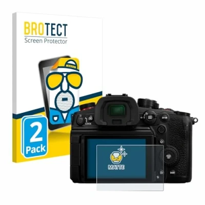 Abbildung von BROTECT Entspiegelungs Schutzfolie für Panasonic Lumix DC GH6 (2 Stück) Matte Displayschutz Folie, Anti Reflex, Fingerprint