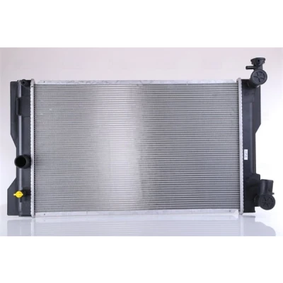 Abbildung von NISSENS 606663 Kühler, Motorkühlung Aluminium 600 370 16 Kühlrippen gelötet