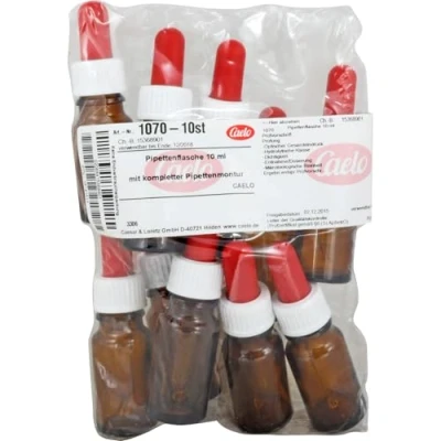 Abbildung von Pipettenflasche 10 ml m.kompl.Pipettenmo St