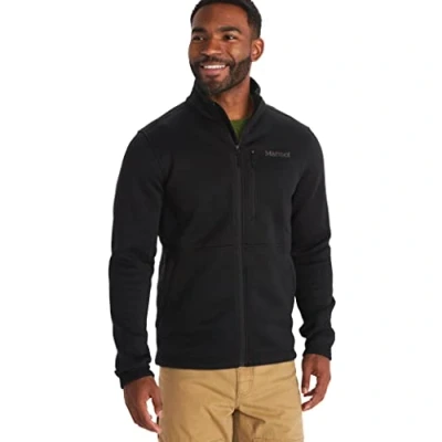 Abbildung von Marmot Herren Drop Line Jacket, Warme Fleecejacke, Outdoor Jacke mit durchgehendem Reißverschluss, atmungsaktiver und windbeständiger Sweater