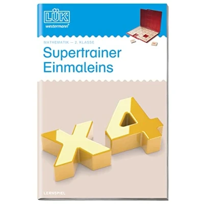 Abbildung von LÜK: 2. Klasse Mathematik Supertrainer Einmaleins (LÜK Übungshefte: Mathematik)