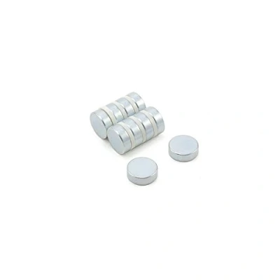 Abbildung von Zinkplattierte N42 Neodym Magnet Für Kunst, Handwerk, Modellherstellung, Diy, Hobbys 15mm Durchmesser x 5mm Dick 5,4kg Zug Pack von 100
