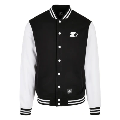 Abbildung von Starter College Sweatjacke, Herren, Größe: Large, Black/white
