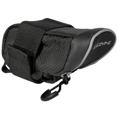 Abbildung von Lezyne Sattel Trainer Laufradtasche Satteltasche Micro Caddy, Schwarz, 45.5 x 34.0 26.5 cm, 0.23 Liter, 1 SB CADDY V1MCS04