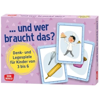 Abbildung von ...und wer braucht das?: Denk und Legespiele für Kinder von 3 bis 6