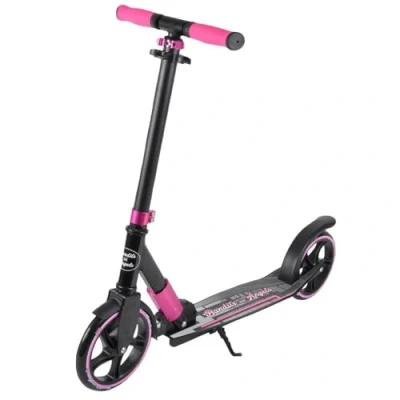 Abbildung von Black Racer Pink Kinderroller ab 5 jahren rosa Bandits and Angels