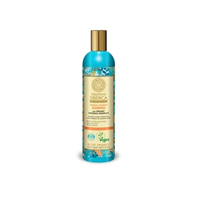 Abbildung von Natura Siberica, Oblepikha Shampoo For Normal And Oily Hair, dunkelblau, Sandelholz, 400 milliliter