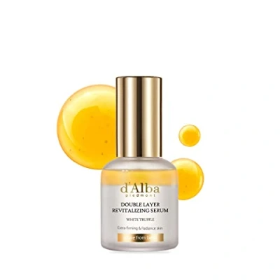Abbildung von d&#039;Alba Italian White Truffle Double Layer Revitalizing Serum, 100hr Hydration 2 in 1 Solution Glow and Long Lasting Moisture