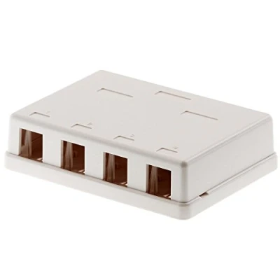 Abbildung von DeLock Keystone Leergehäuse 4 Port