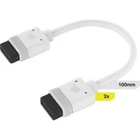 Abbildung von Corsair iCUE LINK Kabel 2X 100mm Gerade Weiß